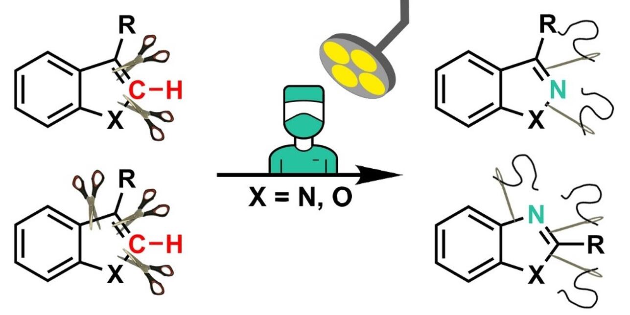 Reaktionsmechanismus mit Medizinischen Cartoons