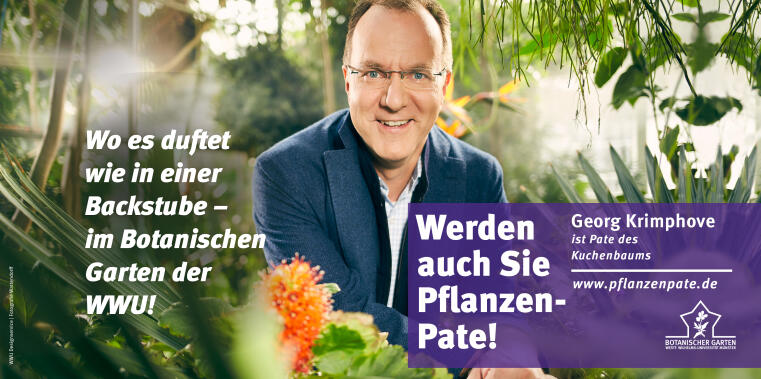 Georg Krimphove; Link zu www.uni-muenster.de/BotanischerGarten/patenschaften/index.html